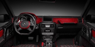 TopCar Mercedes G65 AMG с интериор от червен крокодил